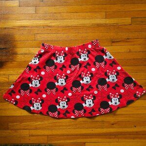 "Disney" Minnie Mouse Mini Skater Skirt